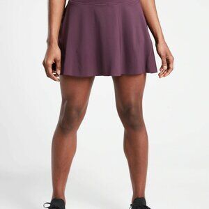 Athleta Ace 15" Tennis Skort L in Burgundy ("Agate Purple")